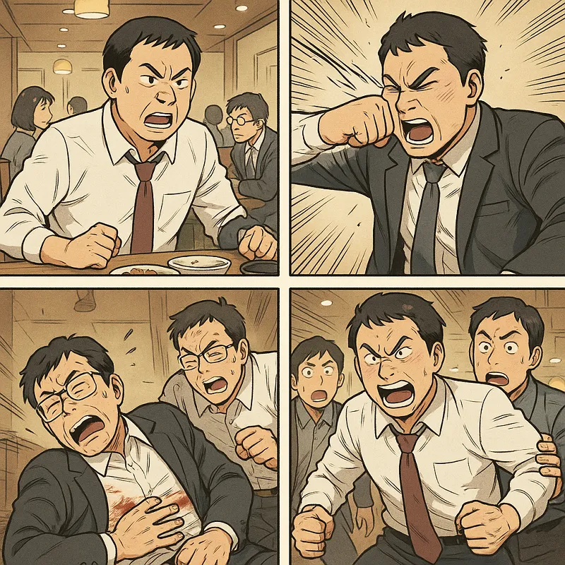 회식 중 폭행으로 갈비뼈 다발성 골절과 폐출혈이 발생한 경우 중상해죄